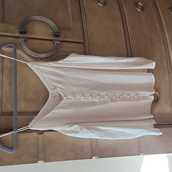 LOFT Tops Loft 2xl Cream Camisole Poshmark